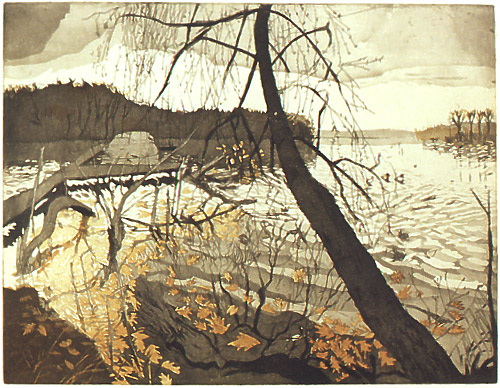 intaglio with aquatint, 30 x 40 cm, 1997